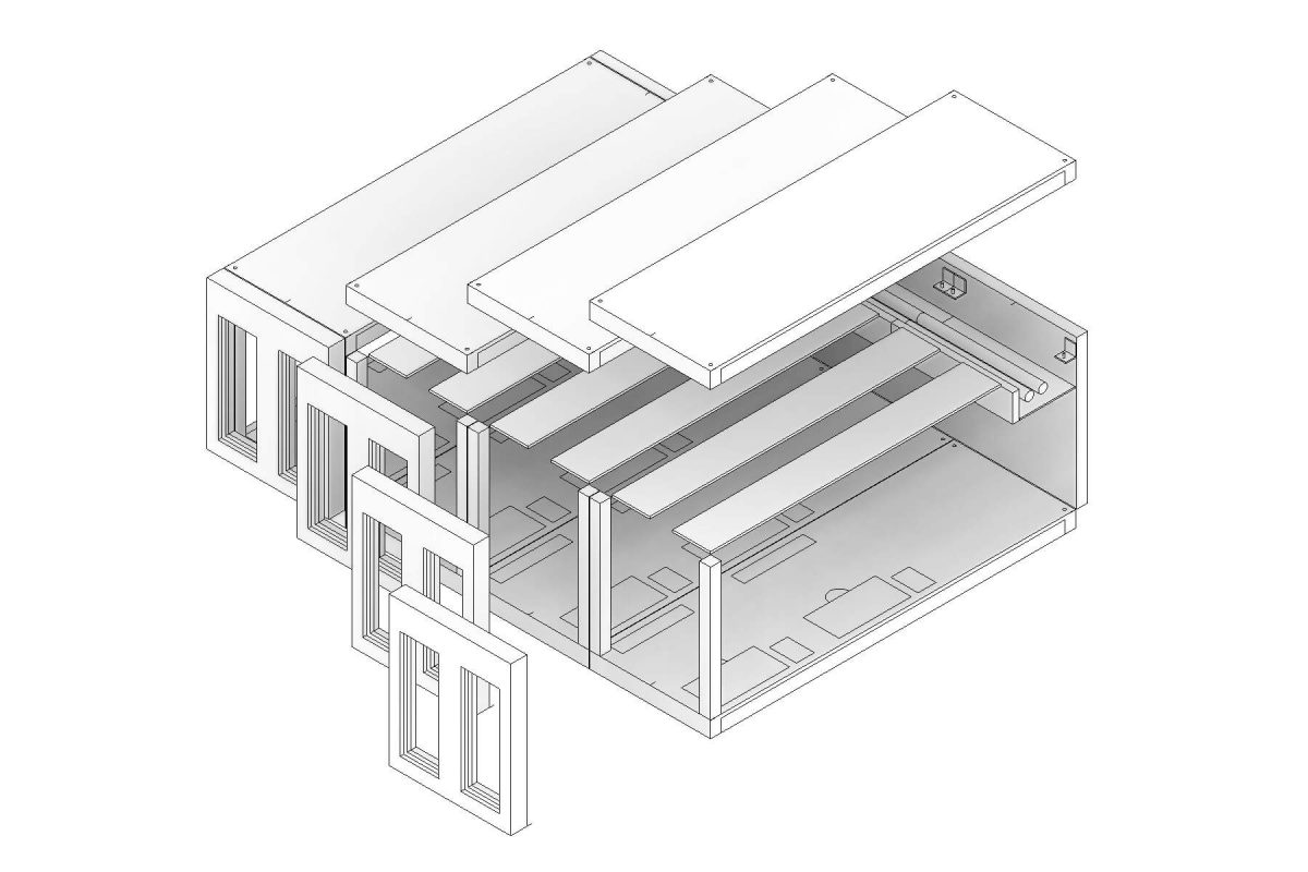 CREE IT-Konzept Holz-Verbund Systembaukasten 2014 - digitales bauen